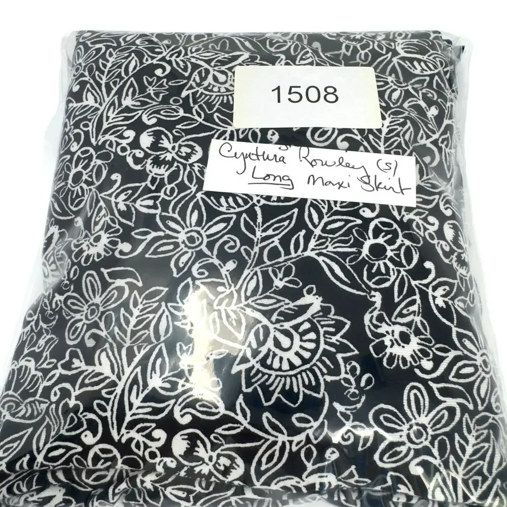 Cynthia Rowley Convertible Floral Maxi Skirt Dress S Boho Casual